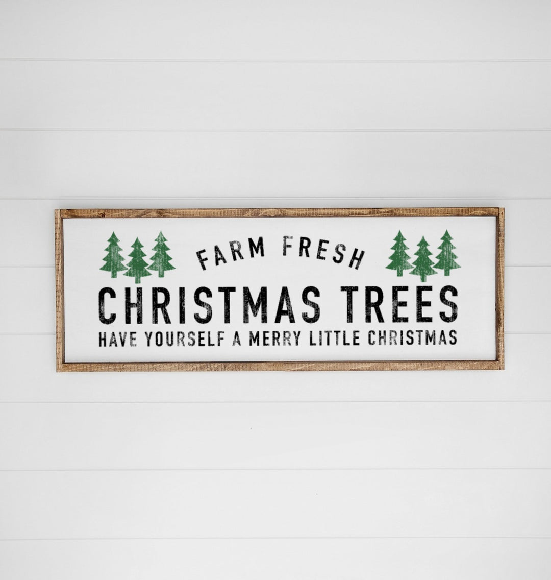 Landhaus Schild | Christmas Trees