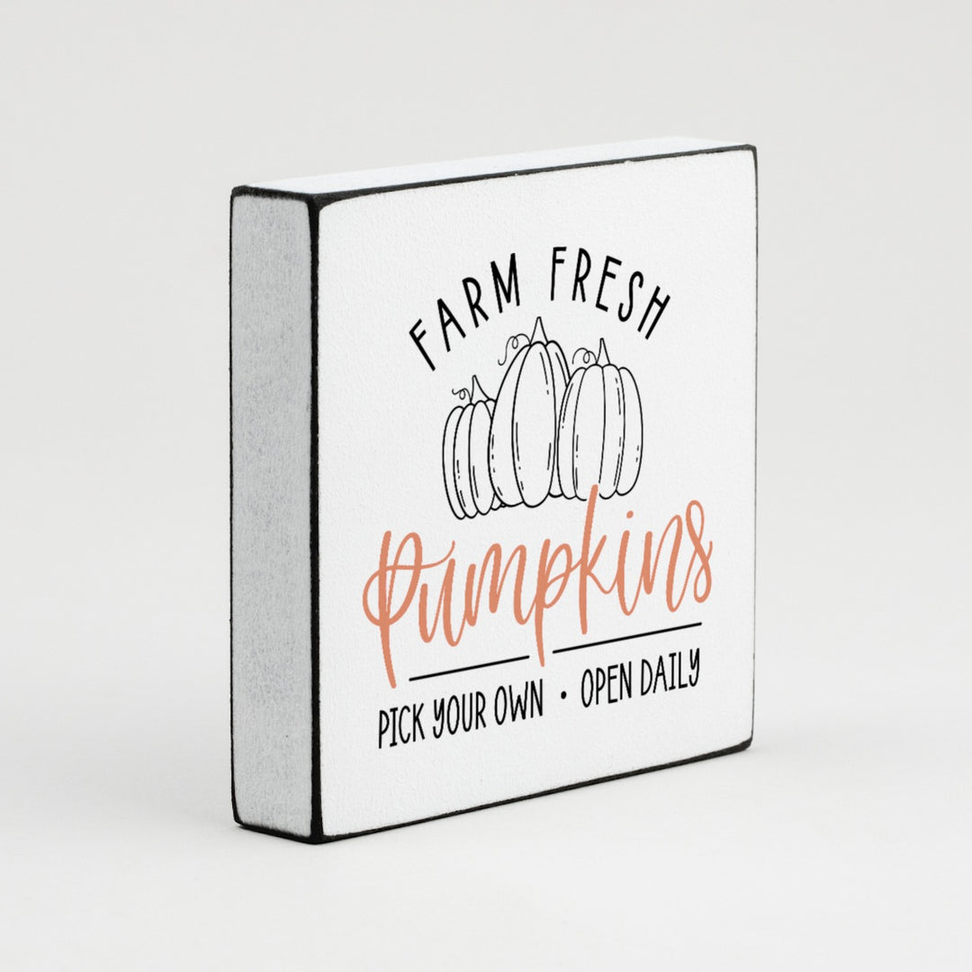 Miniblock | Farm fresh pumpkins No5