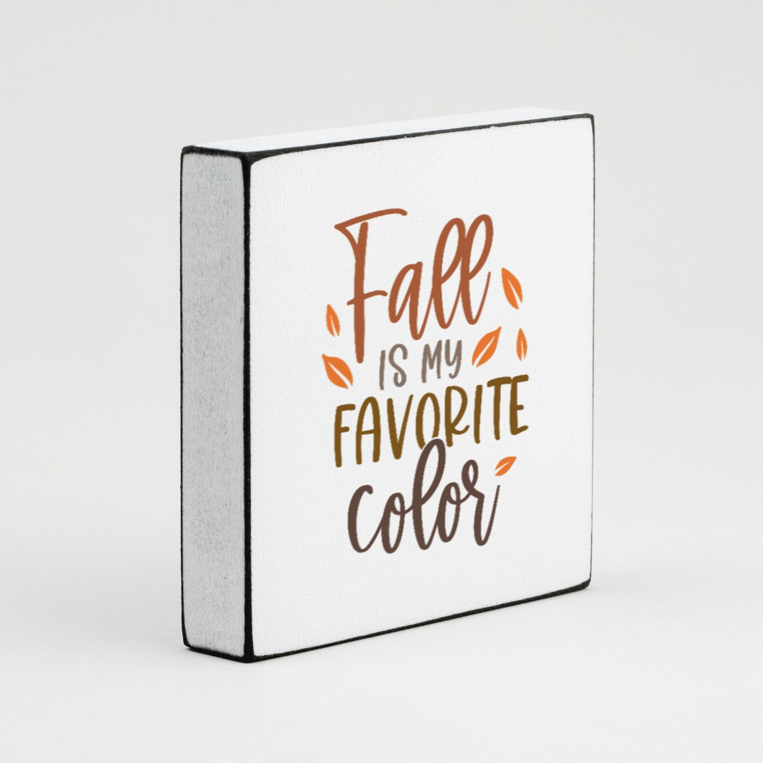 Miniblock | Fall is my favorite color