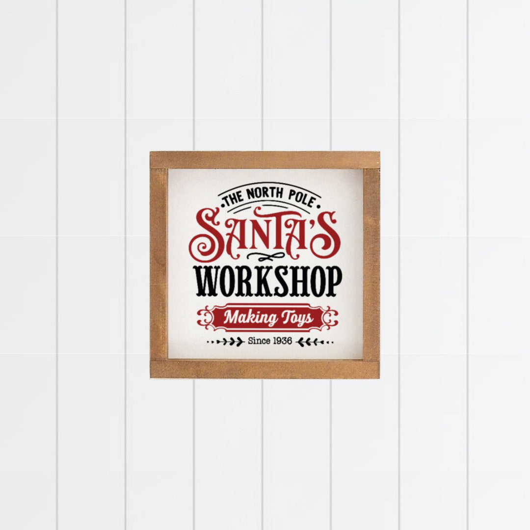 Landhaus Schild | Santa's Workshop