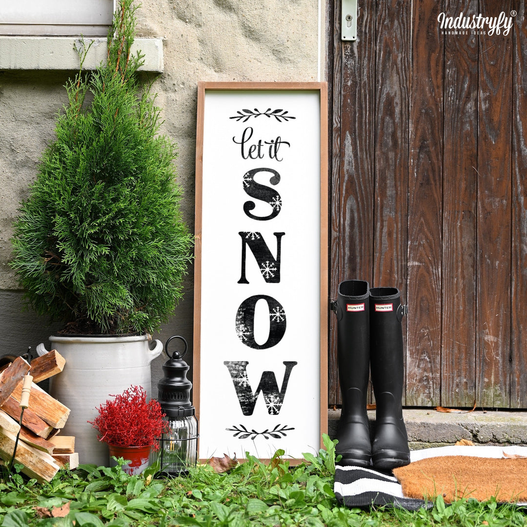 Landhaus Schild | Let it snow