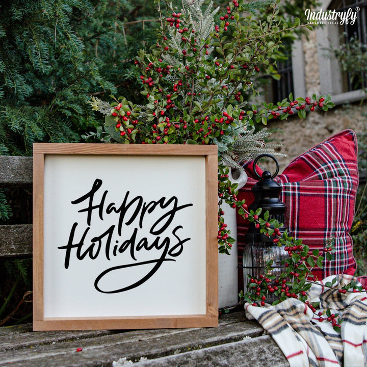 Landhaus Schild | Happy Holidays No1