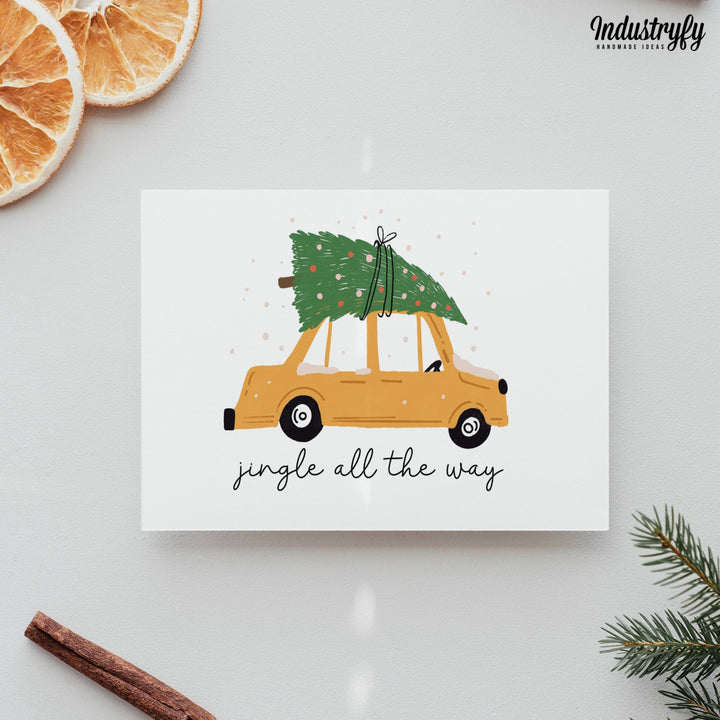 Weihnachtskarte | Jingle all the way