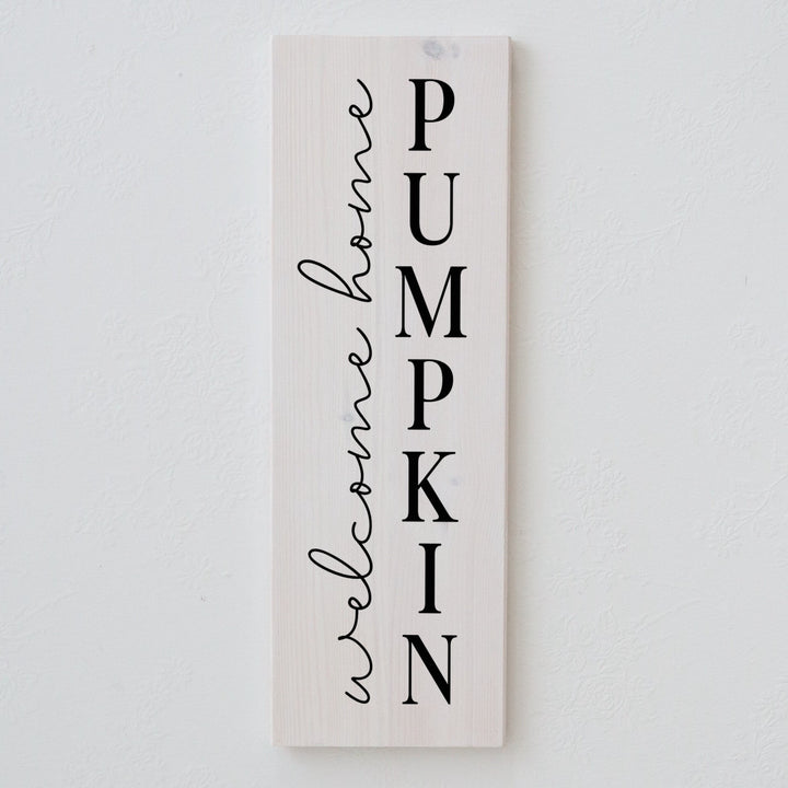 Landhaus Board | Welcome Home Pumpkin