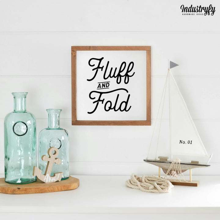 Landhaus Schild | Fluff and Fold