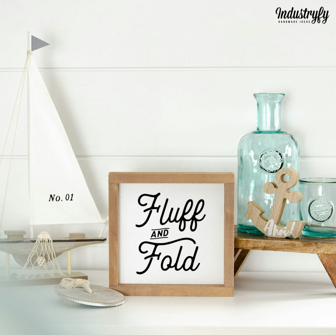 Landhaus Schild | Fluff and Fold