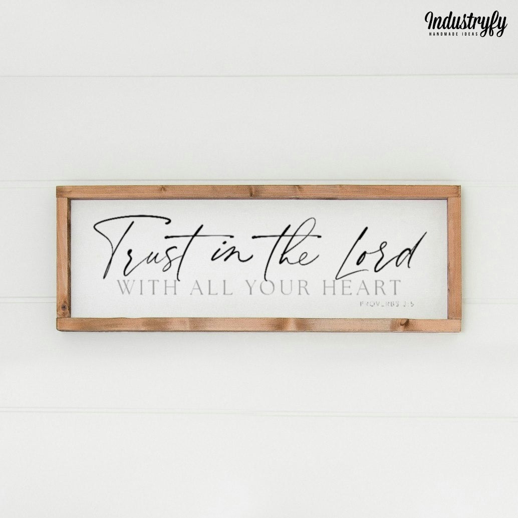 Landhaus Schild | Trust in the Lord