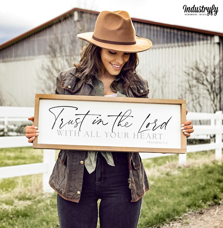 Landhaus Schild | Trust in the Lord