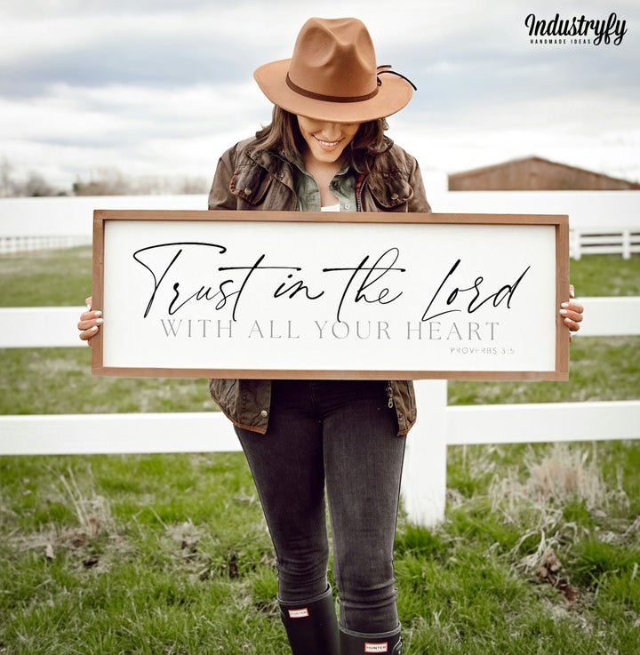 Landhaus Schild | Trust in the Lord