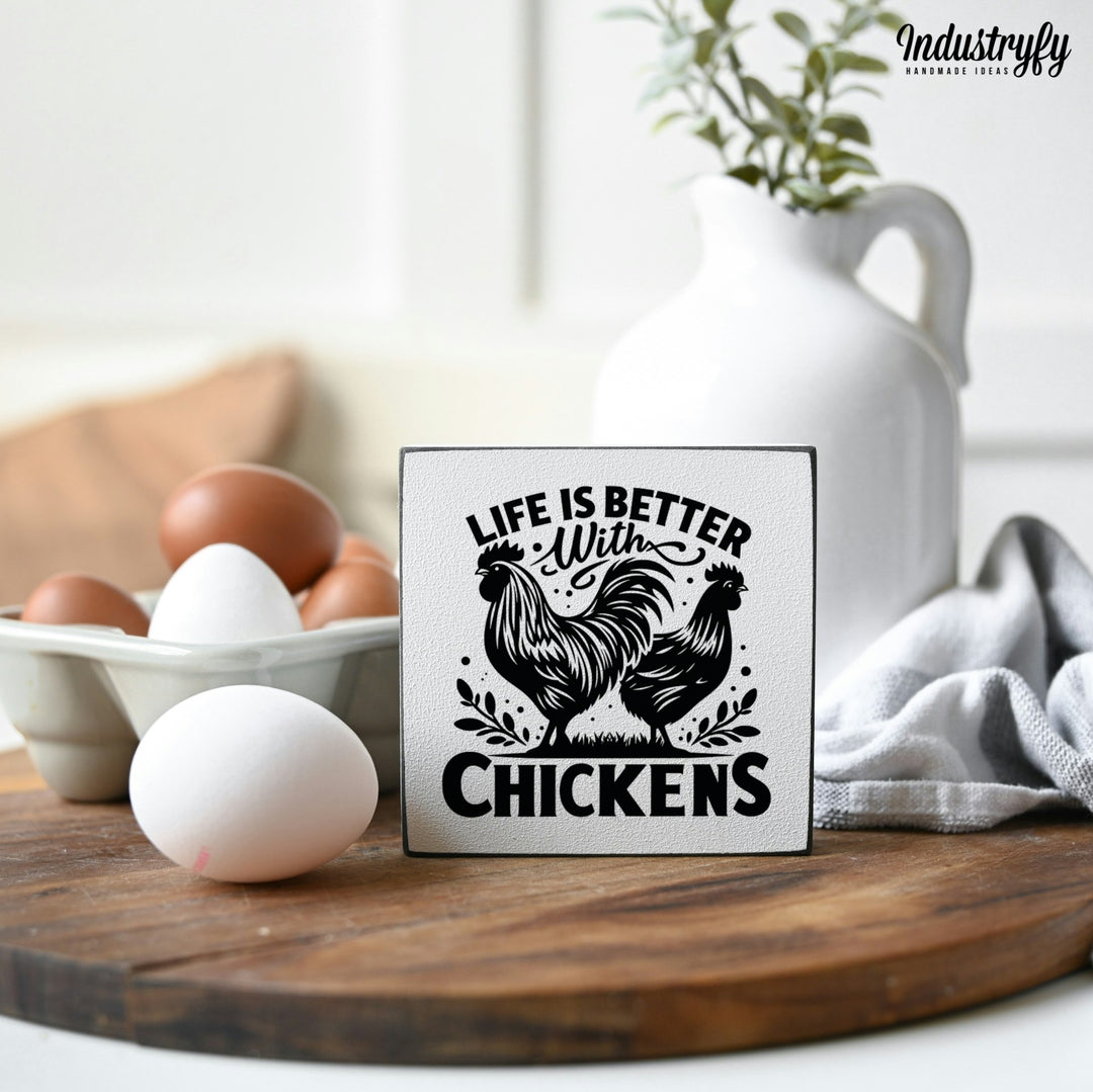 Miniblock | Life is better with chickens