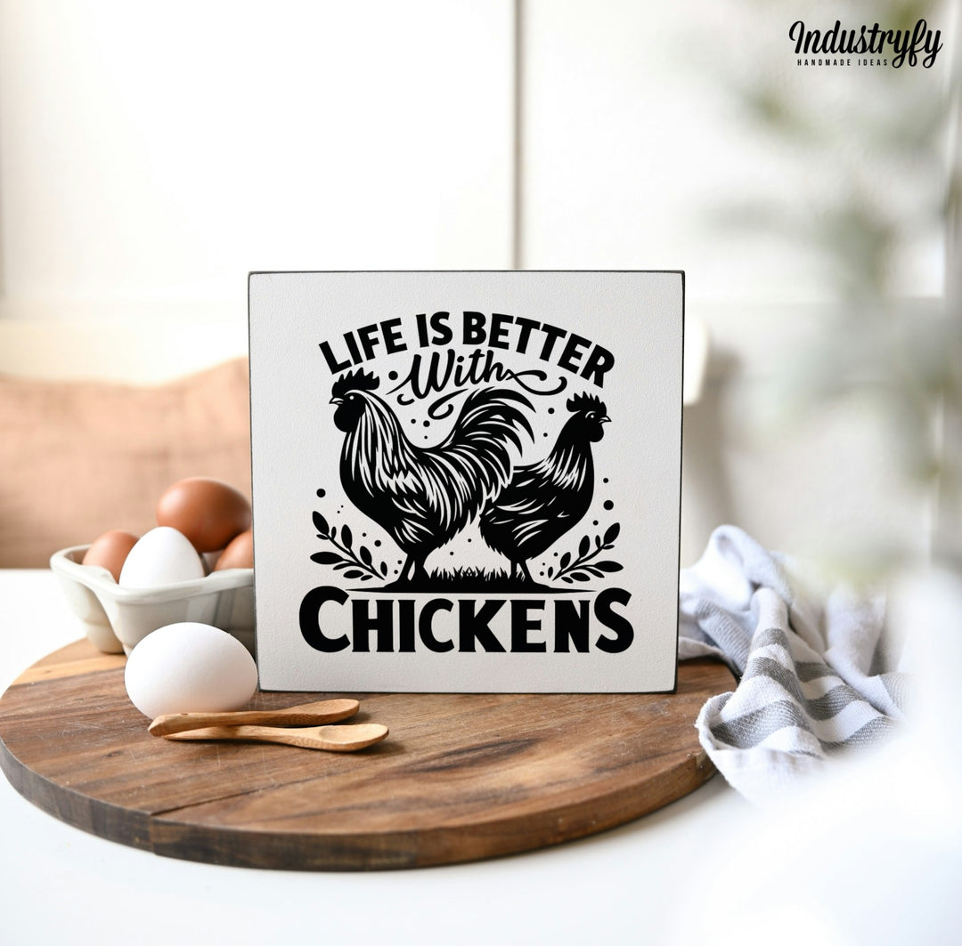 Miniblock | Life is better with chickens