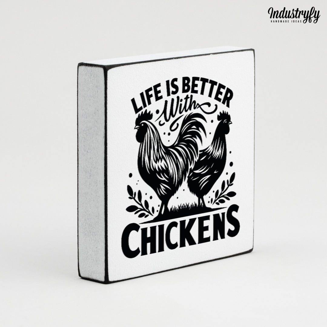 Miniblock | Life is better with chickens