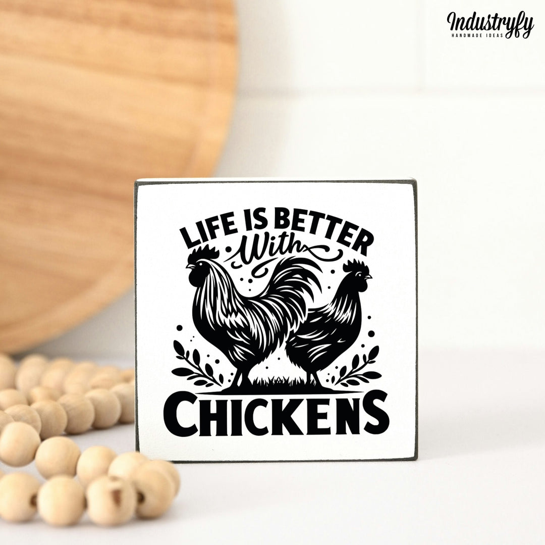 Miniblock | Life is better with chickens