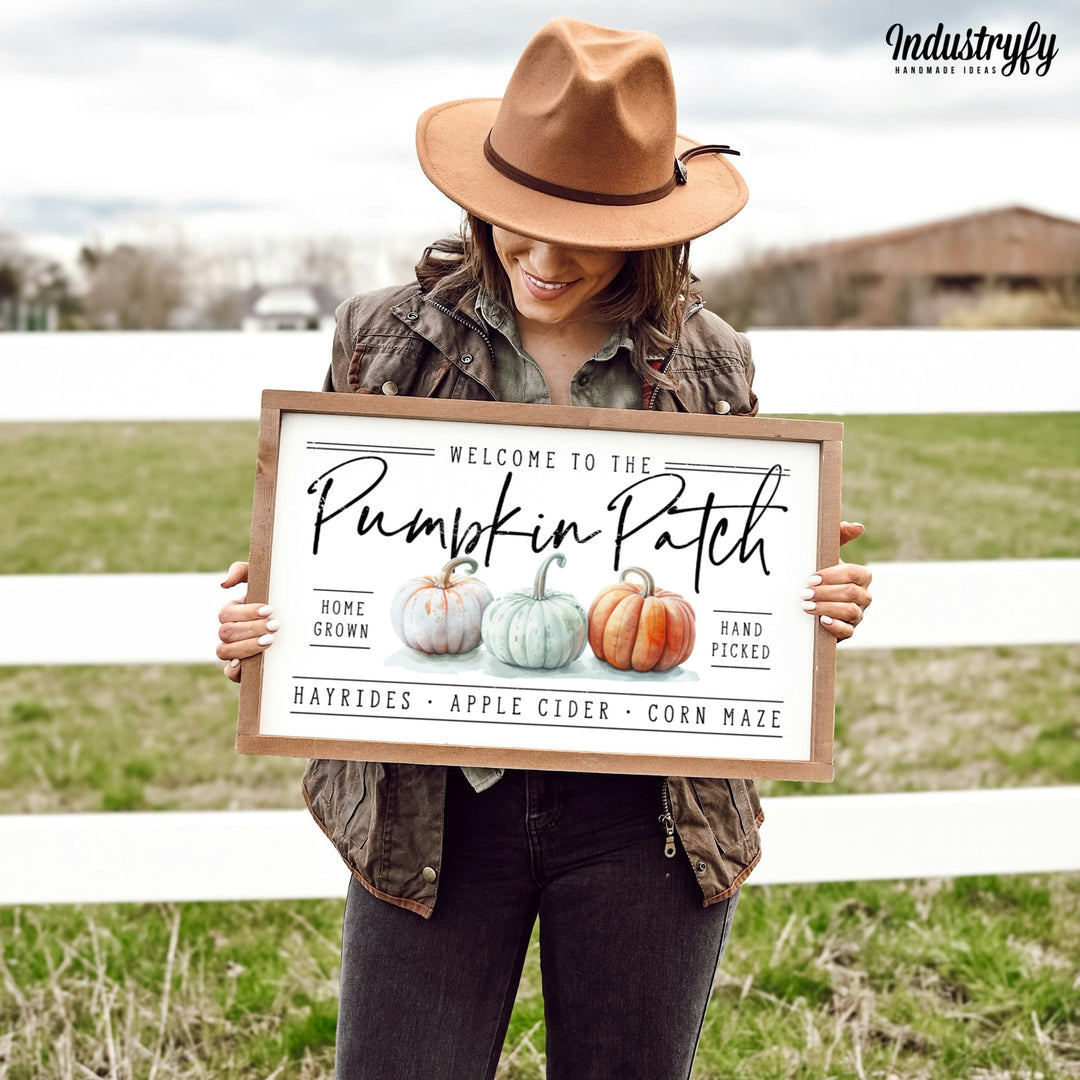 Landhaus Schild | Pumpkin Patch