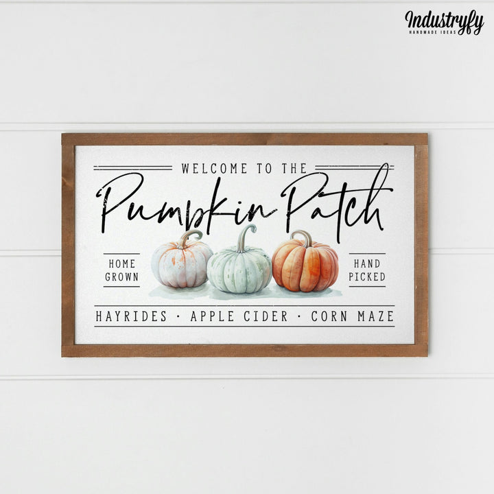 Landhaus Schild | Pumpkin Patch