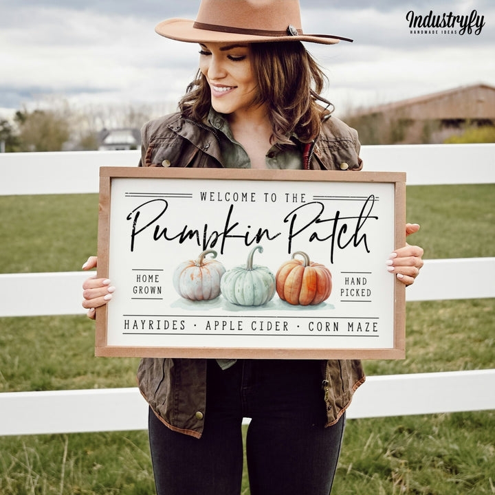 Landhaus Schild | Pumpkin Patch