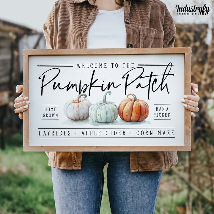 Landhaus Schild | Pumpkin Patch