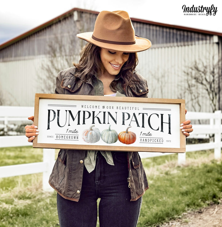 Landhaus Schild | Pumpkin Patch No3