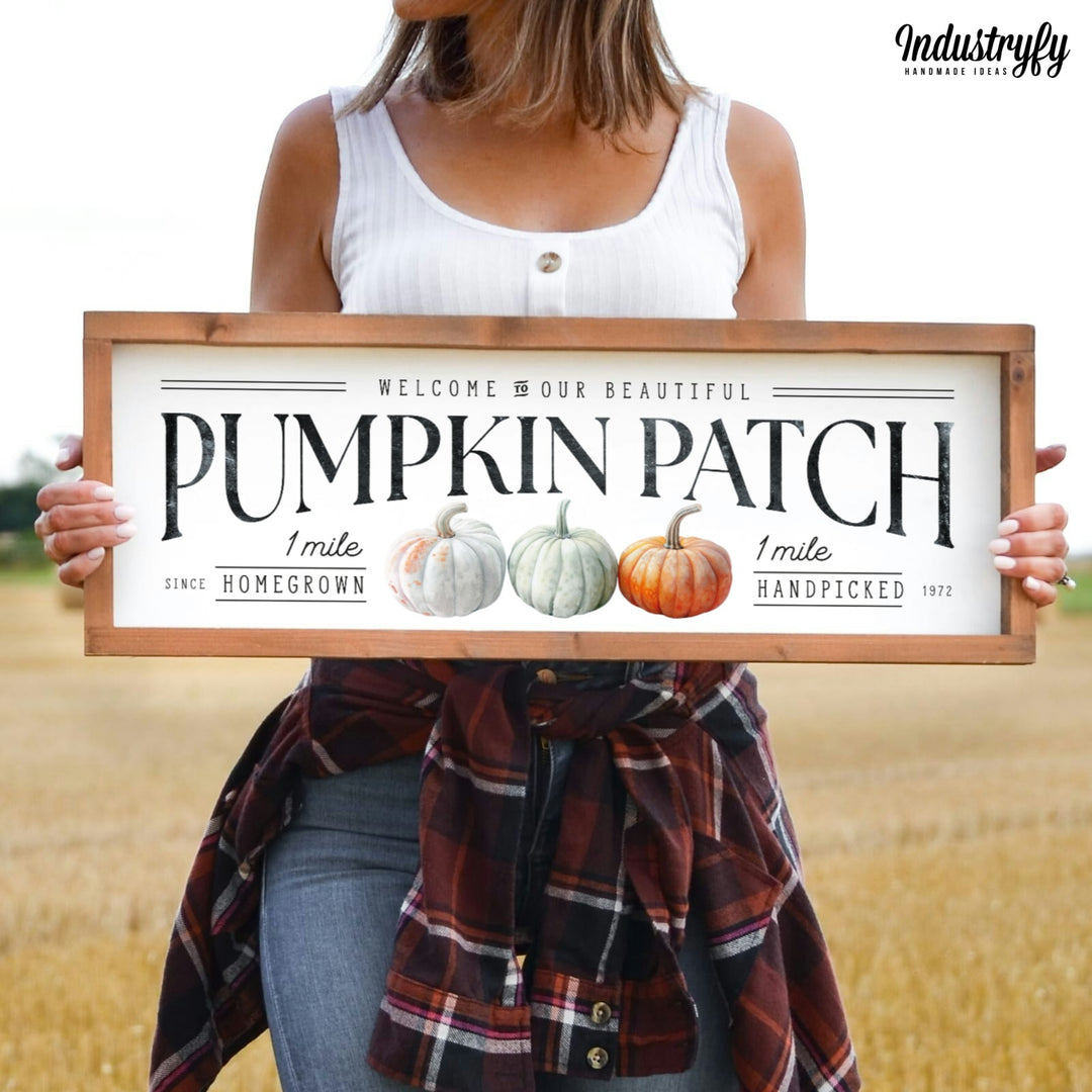 Landhaus Schild | Pumpkin Patch No3