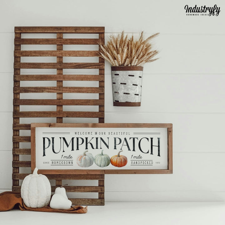 Landhaus Schild | Pumpkin Patch No3