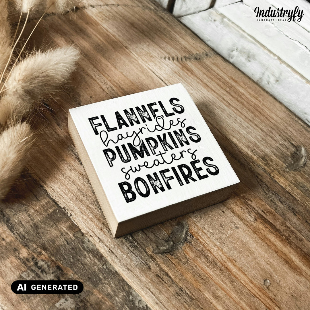 Kühlschrankmagnet Holz Fall Favorites, Holzmagnet von Industryfy