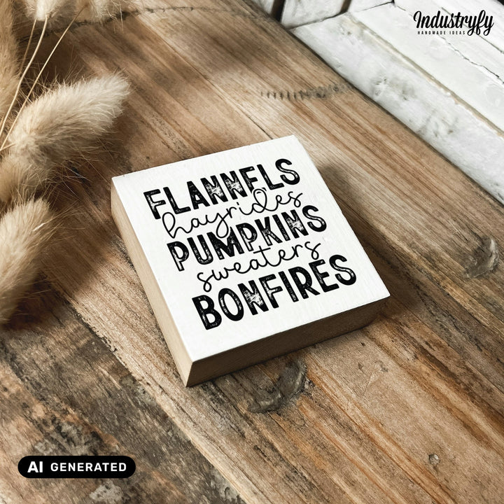 Kühlschrankmagnet Holz Fall Favorites, Holzmagnet von Industryfy
