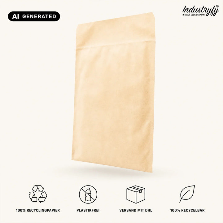 Plastikfreie Verpackung aus 100% Recyclingpapier, Versand mit DHL