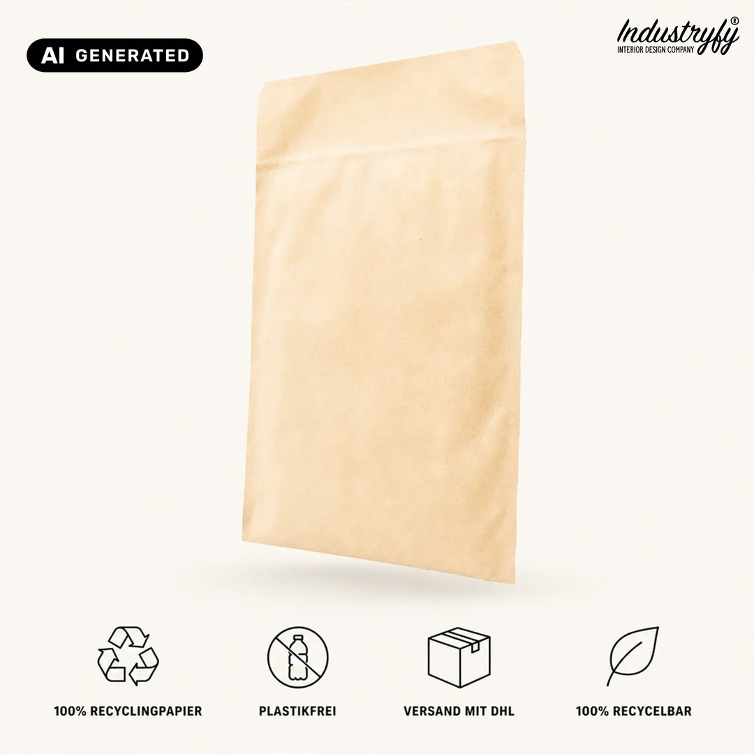 Plastikfreie Verpackung aus 100% Recyclingpapier, Versand mit DHL