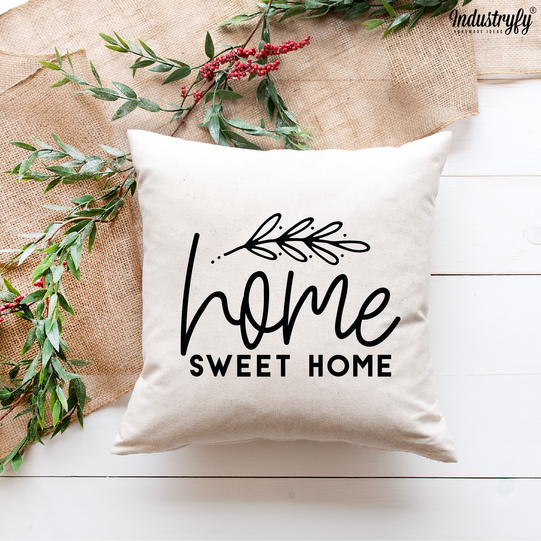Kissenhülle | Home sweet home Industryfy –