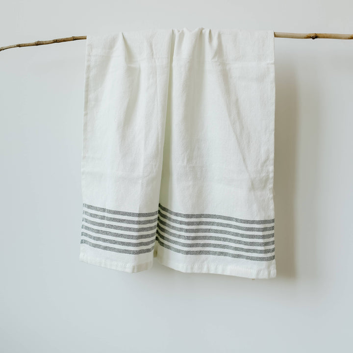 Türkisches Baumwoll & Bambus Handtuch, 6 Streifen
