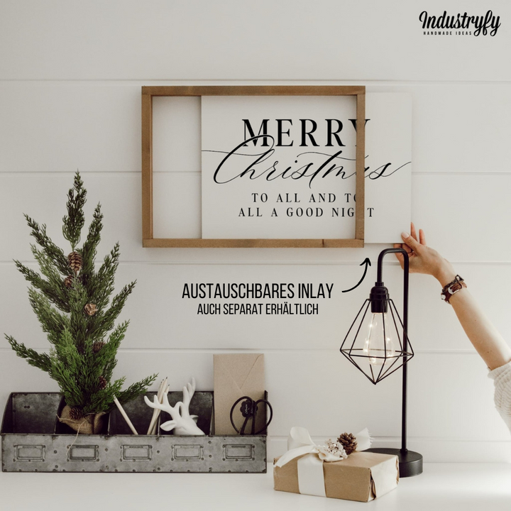 Landhaus Schild | Merry Christmas to all