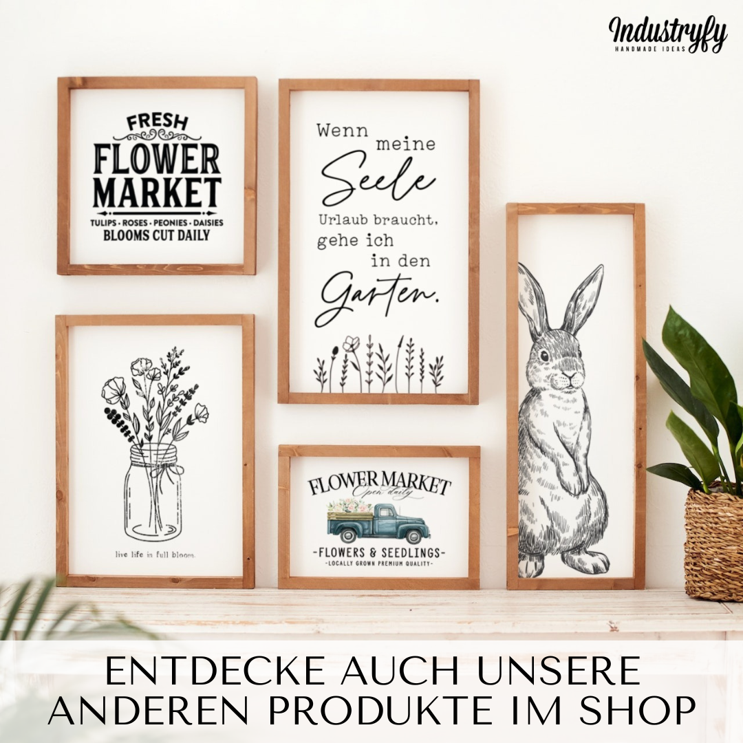 Landhaus Schild | Wunderschöne Frühlingszeit