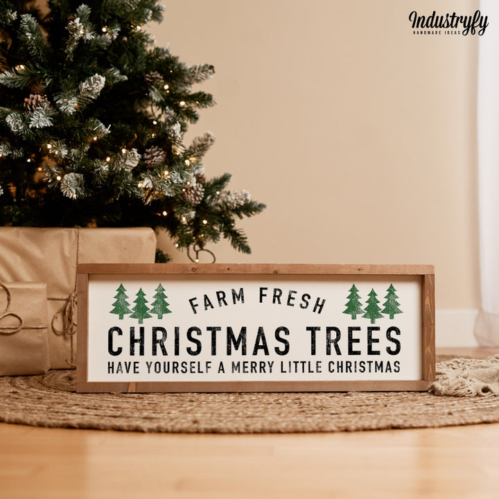 Landhaus Schild | Christmas Trees
