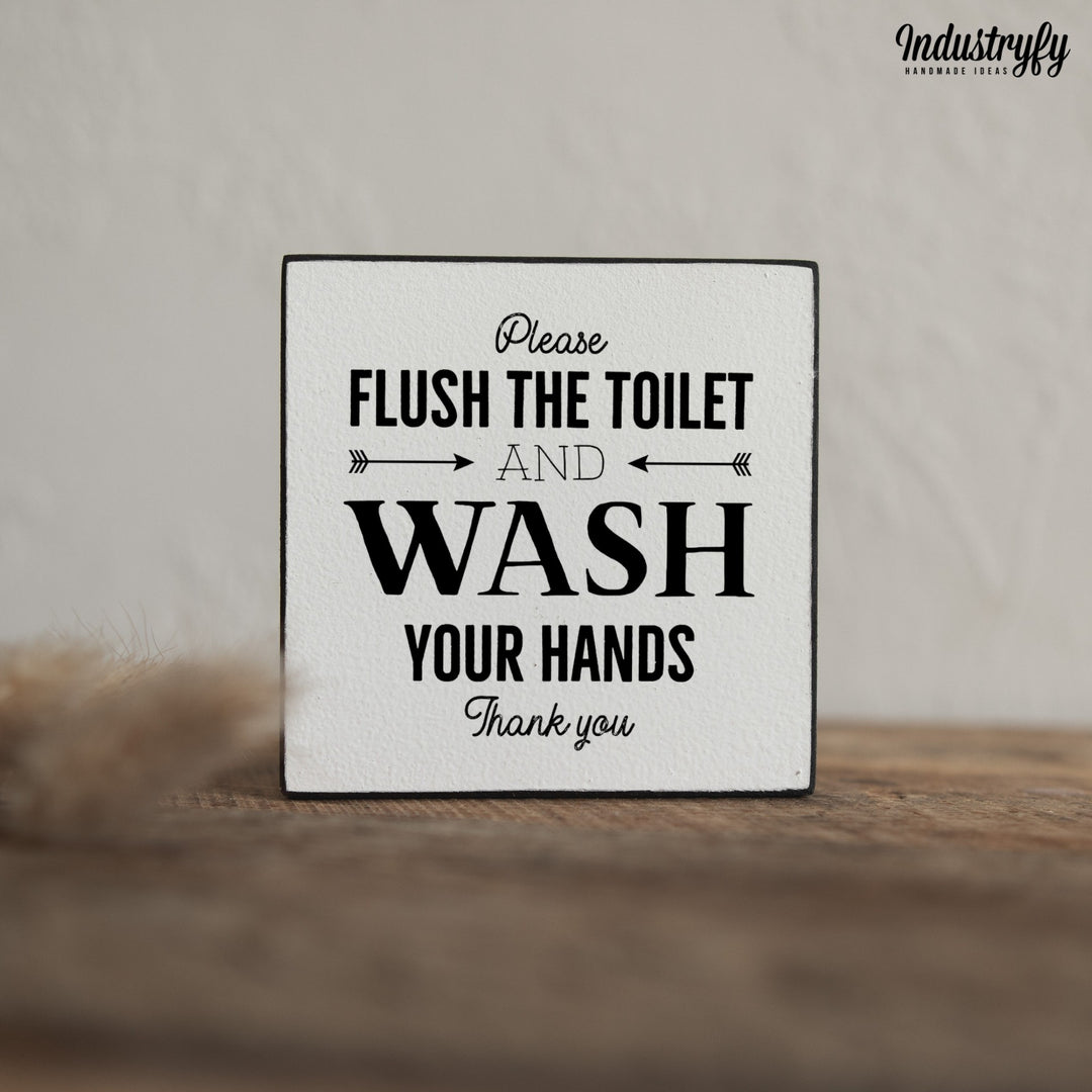 Miniblock | Flush the toilet No1
