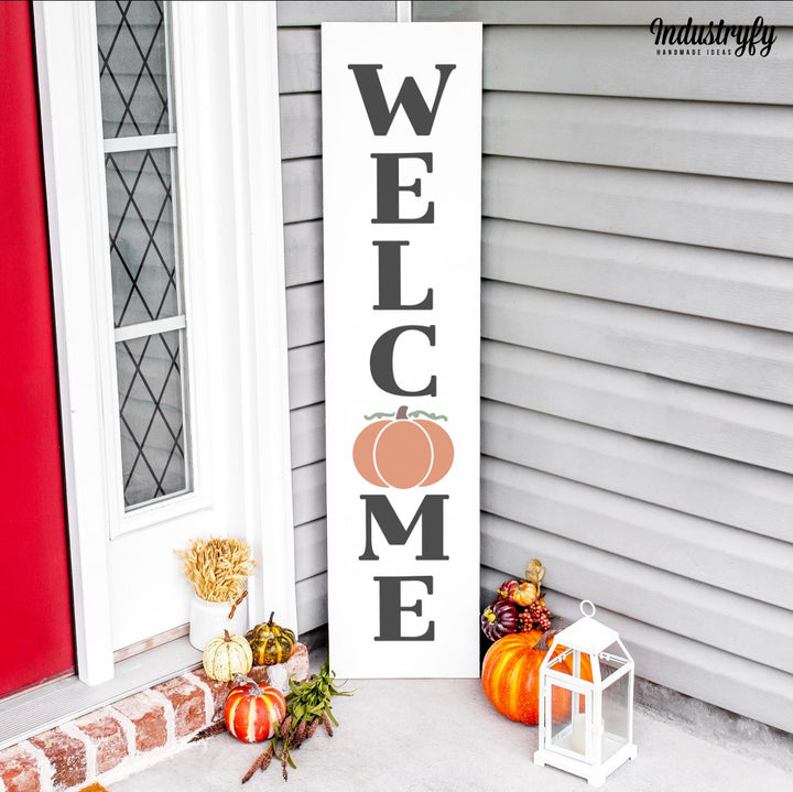 Landhaus Board | Welcome pumpkin