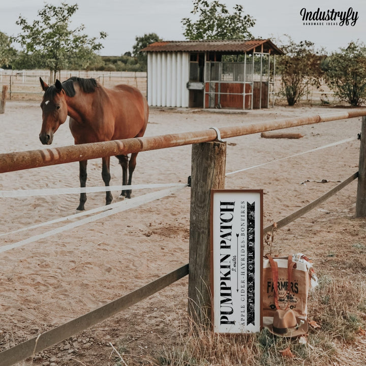 Landhaus Schild | Pumpkin Patch