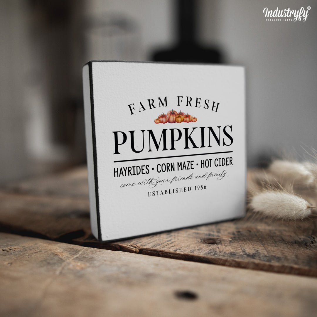 Miniblock | Farm fresh pumpkins No4