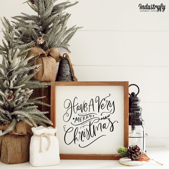 Landhaus Schild | Have a very merry christmas