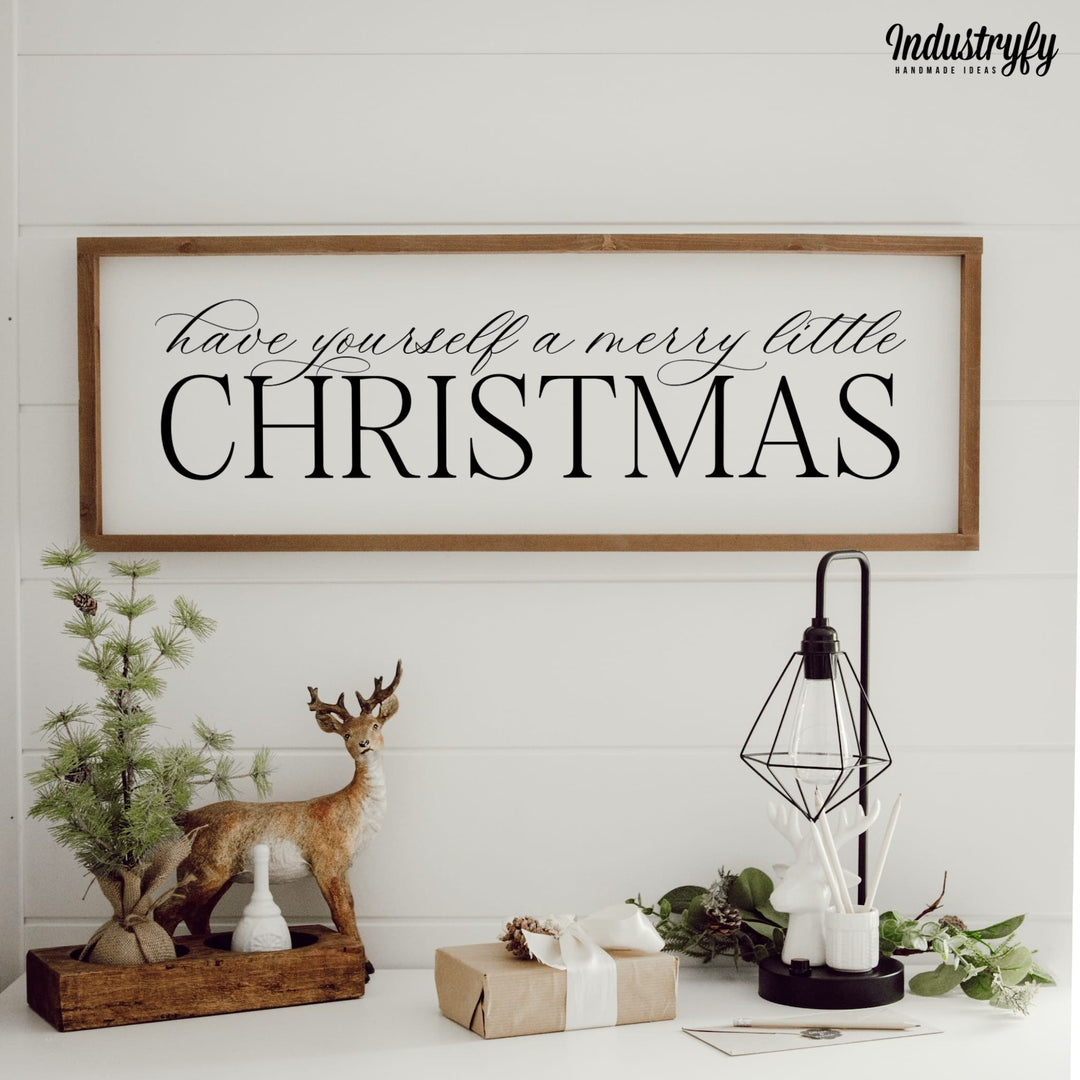 Landhaus Schild | Have yourself a merry little christmas