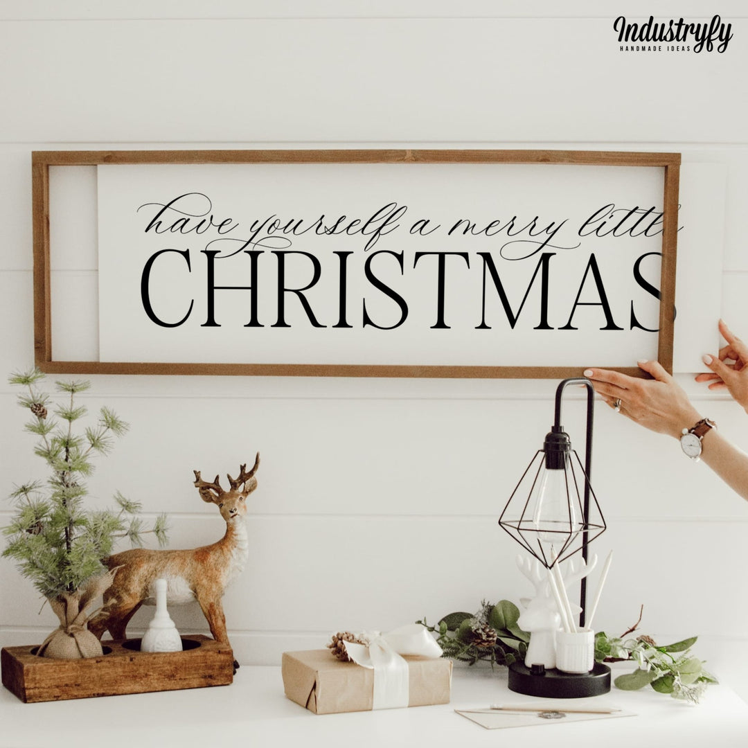 Landhaus Schild | Have yourself a merry little christmas