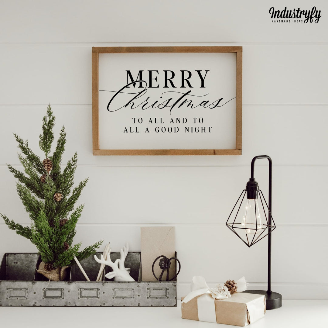 Landhaus Schild | Merry Christmas to all