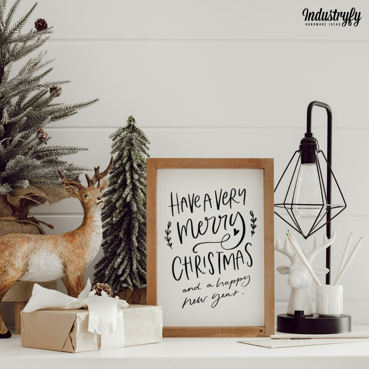Landhaus Schild | Have a very merry christmas