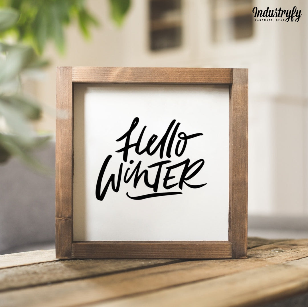 Landhaus Schild | Hello Winter
