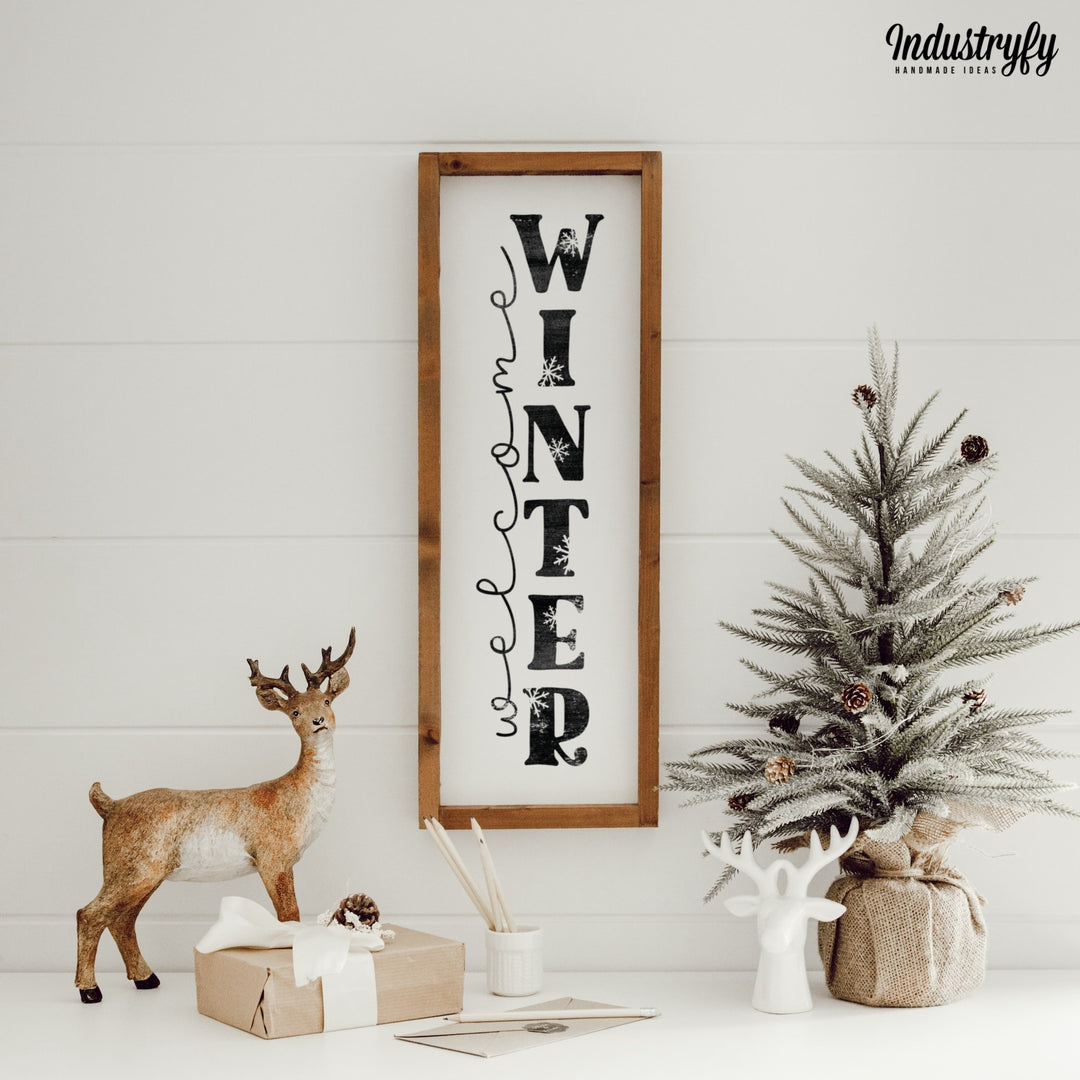 Landhaus Schild | Welcome Winter No1