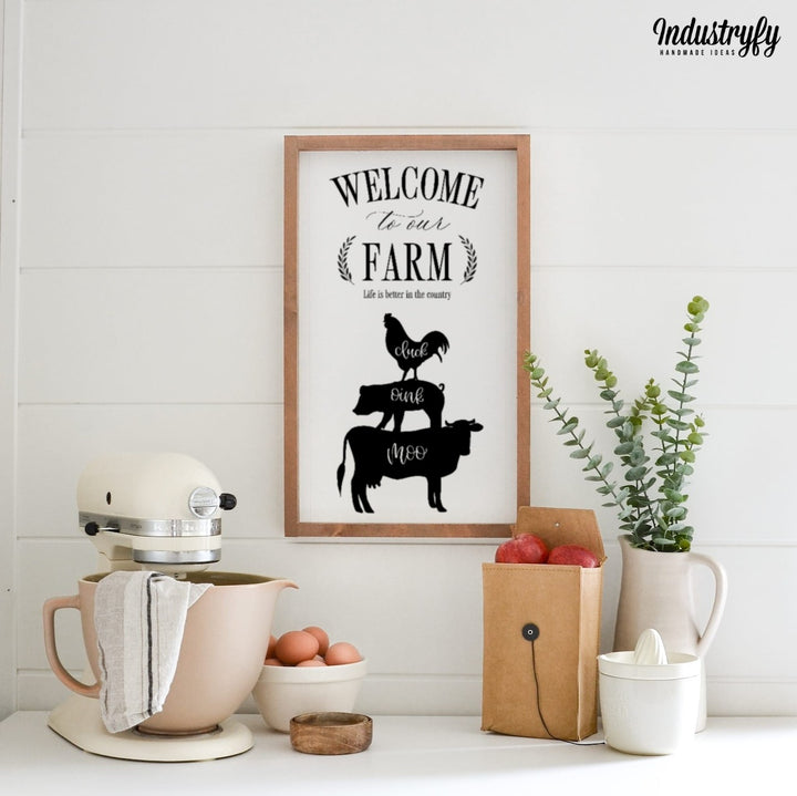 Landhaus Schild | Welcome to our farm No3